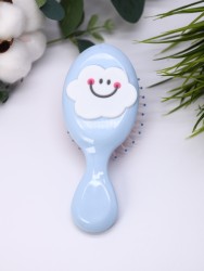 Расческа "Smile cloud big", blue