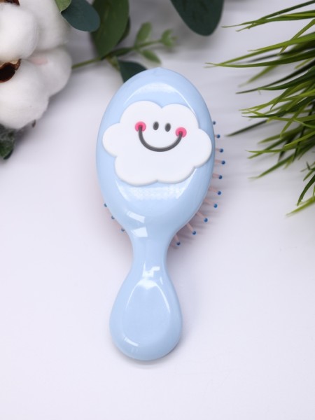 Расческа "Smile cloud big", blue 