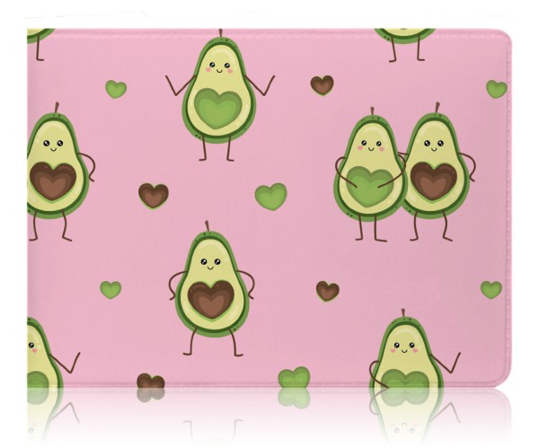Обложка на студенческий Avocado in love, плотность 600 мкм 