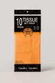 Бумага тишью "Classic", orange, 50 х 66 см, 14 г/м2 (набор 10 шт.)