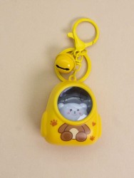 Брелок с подсветкой "Bear astronaut", yellow
