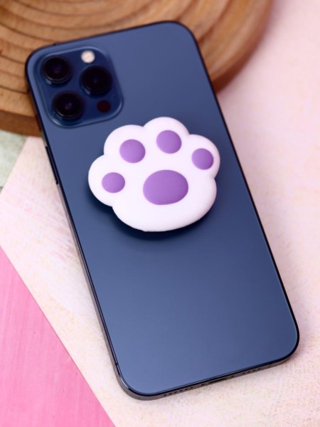 Попсокет "Cat's paw", purple 