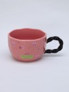 Кружка «Flowers and Rabbit», pink (400 ml)