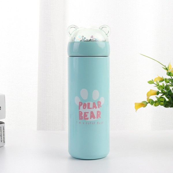 Термос "BEAR head", blue (330 мл) 