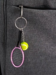 Брелок iLikeGift "Tennis racket", pink (2.8*10 см)