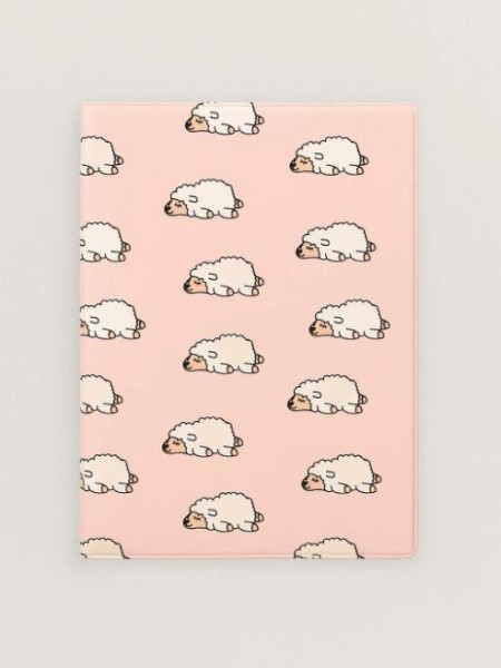 ОБЛОЖКА ДЛЯ ПАСПОРТА Pink Sheep, плотность 600 мкм 