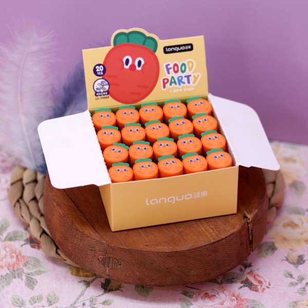 Ластик «Carrot», шоу-бокс, 20 шт. 