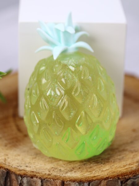 Мялка - антистресс «Pineapple», green 