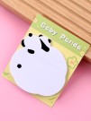Блок стикер для записей "Chubby panda", yellow