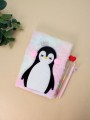 Блокнот плюшевый «Royal penguin», , 21,5х15 см, плотность 70 гр.