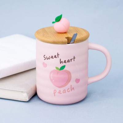 Кружка "Peach sweet", pink (400ml)