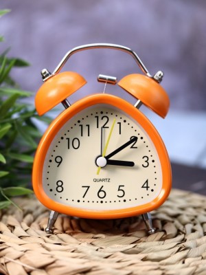 Часы-будильник "Time buddy", orange (12,5х9,5 см)