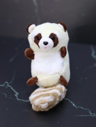 Плюшевый брелок "Cute racoon", mix (11 см)