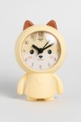 Часы-будильник «Lovely cat», yellow (14,5х8,5 см)
