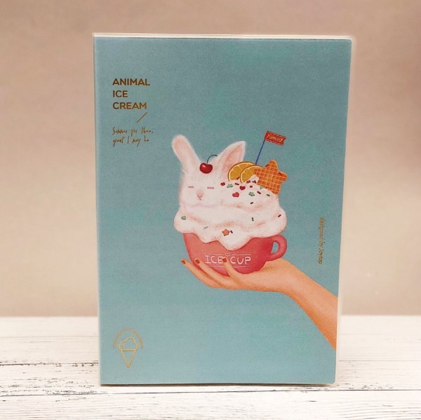 Тетрадь "Ice cream rabbit" 