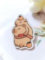 Значок акриловый iLikeGift "Capybaras in a Scarf"
