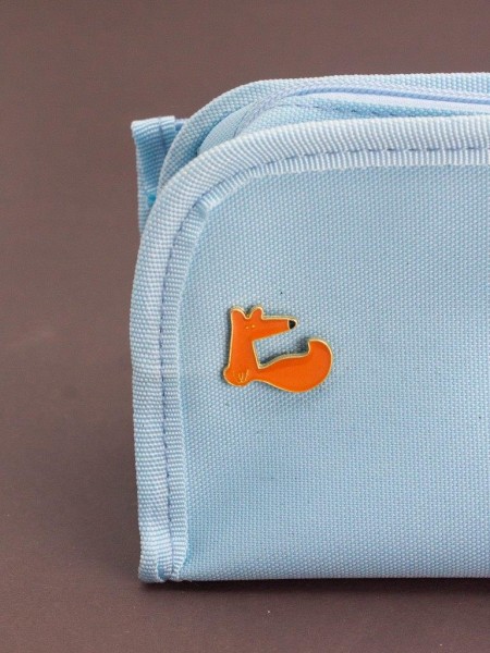Значок металлический iLikeGift "Fox Bend" 