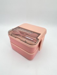 Ланчбокс "Sistem lunch 3", pink (1800 мл)