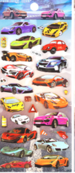 Наклейки "Sports car" (9*22,5 см)