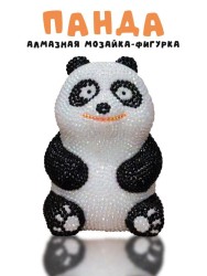 Алмазная мозаика на копилке Draw Me! «Panda», (9*8.5*12 см)