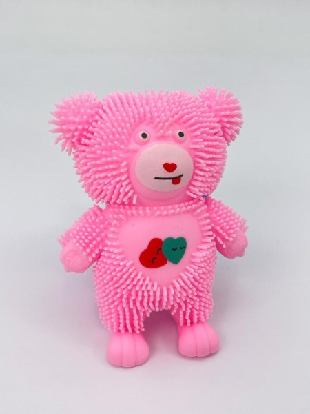 Мялка - антистресс «Nice bear», pink (9*12 см) 