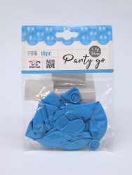 Набор воздушных шаров 10 шт. "Unified joy pack", light blue (25 см)