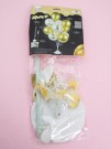 Набор воздушных шаров 11 шт. + стойка 110 см "Clear glitter balloons", gold