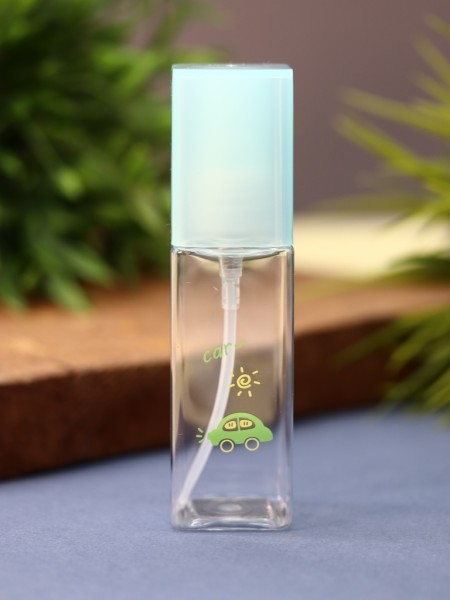 Дорожная бутылочка "Car", green (50 ml) 