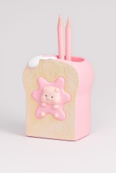 Подставка для канцелярских принадлежностей "Milk tea", pig, 10 см