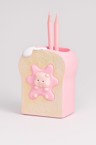 Подставка для канцелярских принадлежностей "Milk tea", pig, 10 см 