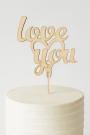 Топпер «Love you»