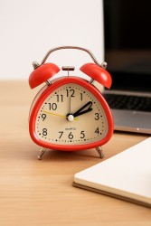 Часы-будильник "Time buddy", red