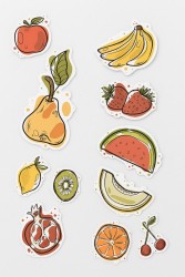 Наклейки "Fruit blast"
