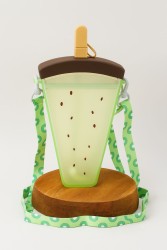 Бутылка "Slice kiwi", green (320 ml)