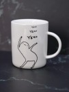 Кружка «Yeah, yeah», white (400 ml)
