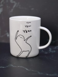 Кружка «Yeah, yeah», white (400 ml)