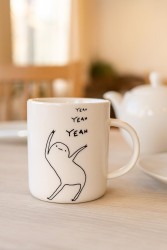 Кружка «Yeah, yeah», white (400 ml)