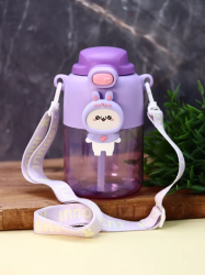 Бутылка «Cute animal, bunny», purple (800 мл)