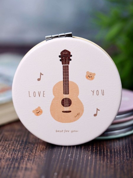 Зеркало "Life love you", yellow 