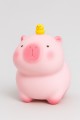 Копилка "Capybara Friend Duck", 14 см, pink