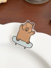 Значок акриловый iLikeGift "Capybara Skater"