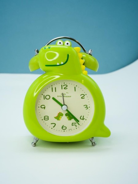Часы-будильник «Dino», light green (6,3х11,2 см) 