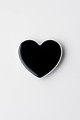 Попсокет "Black heart", gold