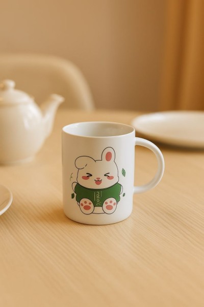 Кружка «Cute rabbit», blue 