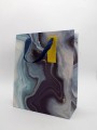 Пакет подарочный «Marble streaks», violet (26*32*12.5)