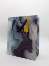 Пакет подарочный «Marble streaks», violet (26*32*12.5)