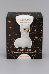 Алмазная мозаика на копилке Draw Me! «Cute sheep», (8.5*11*15 см)