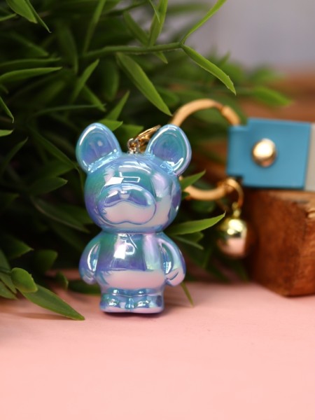 Брелок "Pearl bear", blue 