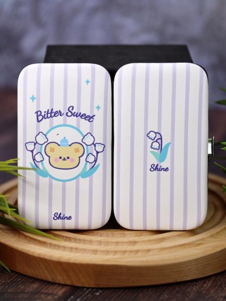 Маникюрный набор «Lily valley bear», bitter sweet 