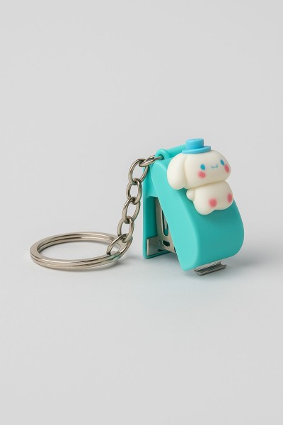 Брелок-степлер "Hare hat", blue 